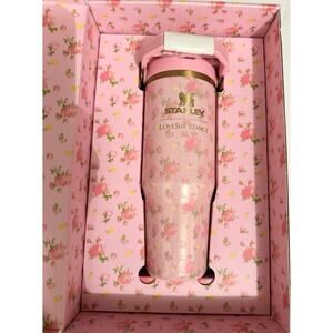 Stanley 1913 x LoveShackFancy IceFlow Flip Straw Tumbler | IBIZA | 30 OZ